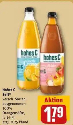 REWE DE Hohes C Saft* tilbud