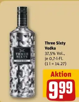REWE DE Three Sixty Vodka tilbud