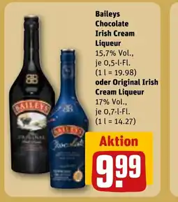 REWE DE Baileys Chocolate Irish Cream Liqueur 15,7% Vol., tilbud