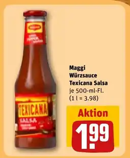 REWE DE Maggi Würzsauce Texicana Salsa tilbud