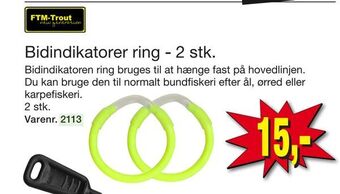 Harald Nyborg Bidindikatorer ring - 2 stk tilbud