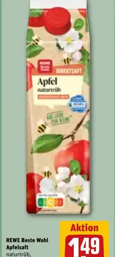 REWE DE REWE Beste Wahl Apfelsaft tilbud