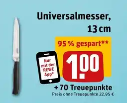 REWE DE Universalmesser, tilbud
