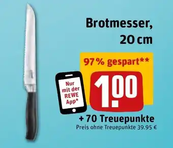 REWE DE Brotmesser, tilbud