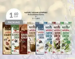 Nielsen's Discount NATURLI' VEGANE GETRÄNKE 8 verschiedene Sorten tilbud