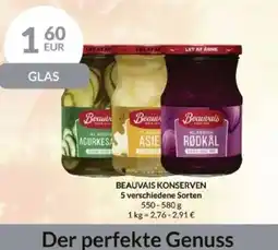 Nielsen's Discount BEAUVAIS KONSERVEN 5 verschiedene Sorten tilbud