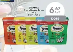 Nielsen's Discount DREAMIES 5 verschiedene Sorten tilbud