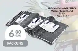 Nielsen's Discount ABENA MEHRWEGBESTECK Messer/Gabel/Löffel tilbud