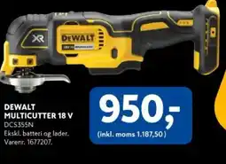 Davidsen DEWALT MULTICUTTER 18 V tilbud