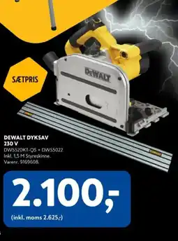 Davidsen DEWALT DYKSAV tilbud