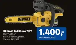 Davidsen DEWALT KÆDESAV 18 V tilbud