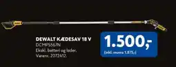 Davidsen DEWALT KÆDESAV 18 V tilbud