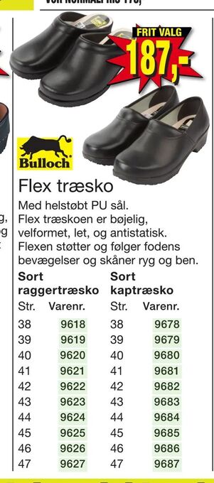 Harald Nyborg Flex træsko tilbud