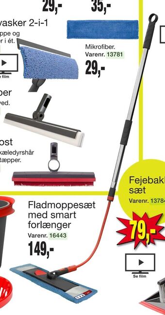 Harald Nyborg Fladmoppesæt med smart forlænger tilbud