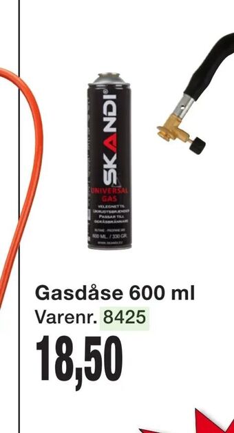 Harald Nyborg Gasdåse 600 ml tilbud
