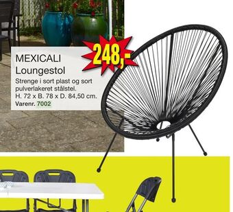 Harald Nyborg MEXICALI Loungestol tilbud