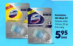 BorderShop Domestos WC-Blok 3i1, DKK 5.95 tilbud