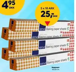 BorderShop Bagepapir, DKK 25 tilbud