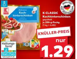 Kaufland K-CLASSIC Kochhinterschinken tilbud