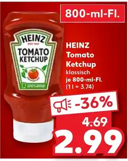 Kaufland HEINZ Tomato Ketchup tilbud