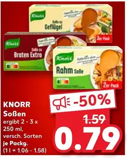 Kaufland KNORR Soßen tilbud