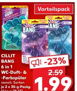Kaufland CILLIT BANG 6 in 1 WC-Duft- & -Farbspüler tilbud