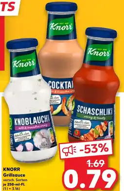 Kaufland KNORR Grillsauce versch. Sorten tilbud