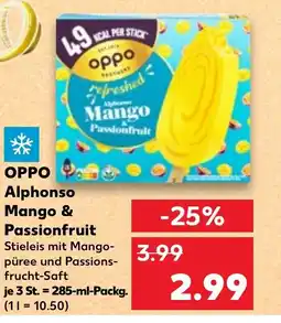 Kaufland OPPO Alphonso Mango & Passionfruit tilbud