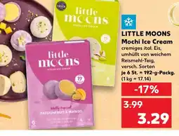 Kaufland LITTLE MOONS Mochi Ice Cream cremiges ital. Eis, tilbud