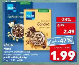 Kaufland KÖLLN Müsli tilbud