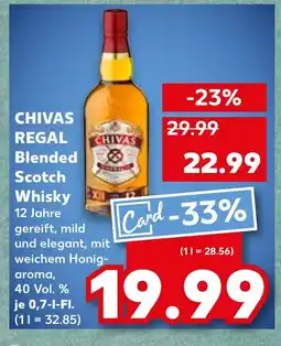 Kaufland Blended Scotch CHIVAS REGAL tilbud