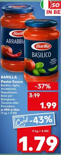 Kaufland BARILLA Pasta-Sauce tilbud