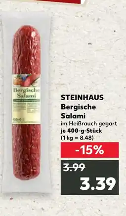 Kaufland STEINHAUS Bergische Salami tilbud