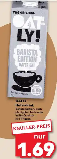 Kaufland DE OATLY Haferdrink tilbud