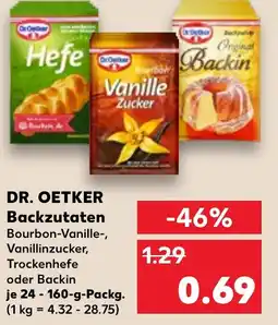 Kaufland DR. OETKER Vanillinzucker, tilbud