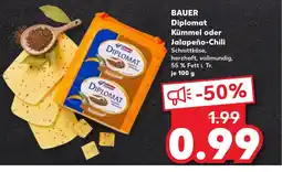 Kaufland BAUER Diplomat Kümmel oder Jalapeño-Chili tilbud