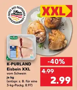 Kaufland K-PURLAND Eisbein XXL tilbud