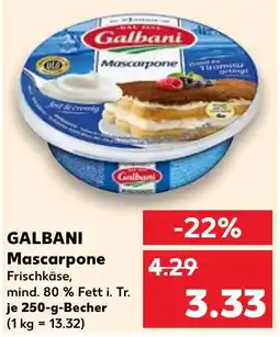 Kaufland GALBANI Mascarpone tilbud