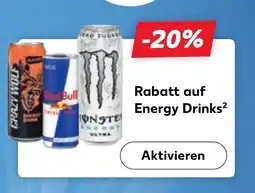 Kaufland DE Rabatt auf Energy Drinks² tilbud