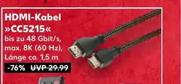 Kaufland bis zu 48 Gbit/s, max. 8K (60 Hz), Länge ca. 1,5 m tilbud