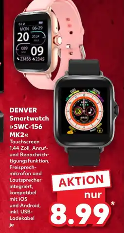 Kaufland DENVER Smartwatch >>>SWC-156 tilbud