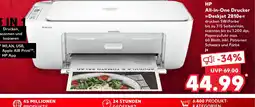 Kaufland HP App All-in-One Drucker >>Deskjet 2810e<< tilbud