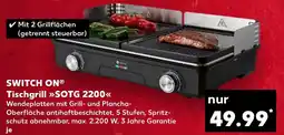 Kaufland DE SWITCH ONⓇ Tischgrill »SOTG 2200<< tilbud