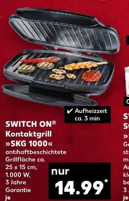 Kaufland SWITCH ONⓇ Kontaktgrill tilbud