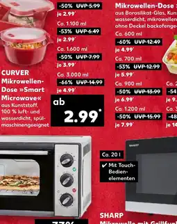 Kaufland CURVER Mikrowellen- Dose »Smart Microwave<< tilbud