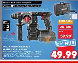 Kaufland Akku-Kombihammer 20 V tilbud