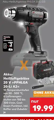 Kaufland Akku-Heißluftgebläse PHLGA 20-Li D3 tilbud