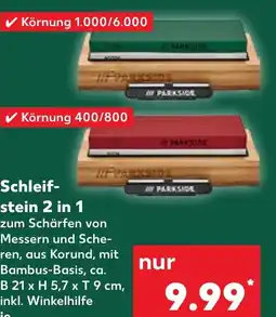 Kaufland DE Schleif- stein 2 in 1 tilbud