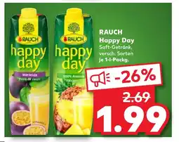 Kaufland RAUCH Happy Day Saft-Getränk, tilbud