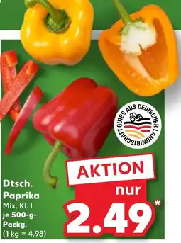 Kaufland Dtsch. Paprika Mix, KI. I je tilbud